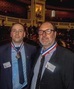 Franck Pauchard et Thierry Coullouette