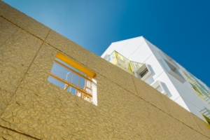 Les bétons peuvent prendre des formes esthétiques parfois étonnantes... [©ACPresse]