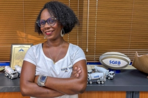 Line Ladouceur est la directrice générale des activités bétons de la Société Guyanaise Rapid Béton (SGRB), filiale du groupe Audemard. [©Audemard]