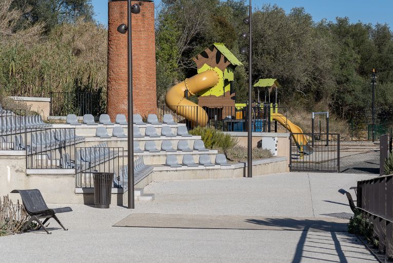 Dans un projet
d’aménagement, le béton
s’impose comme la
solution idéale. [©ACPresse]