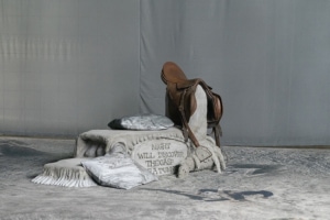 [©Laure Prouvost, Deep See Blue Surrounding You/Vois Ce Bleu Profond Te Fondre, Pavillon français à la 58e Biennale d’art de Venise, 2019.©Giacomo Cosua]