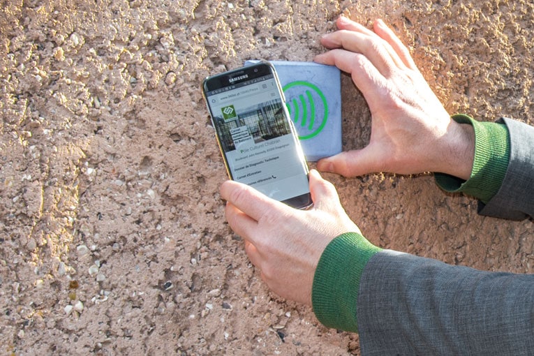 360SmartConnect propose une solution afin d’identifié le taux de carbone d’une pièce de préfabrication.  [© 360SmartConnect]