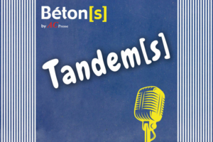 Le podcast “Tandem[s]” propose un dialogue entre un artiste et un architecte, qui œuvrent dans une gare du Grand Paris Express. [©ACPresse]