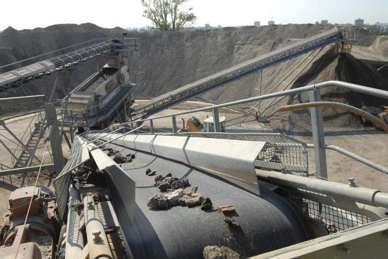 A ce jour, environ 80 % de matériaux sont recyclés ou valorisés, selon l’Unicem. [©Unicem]