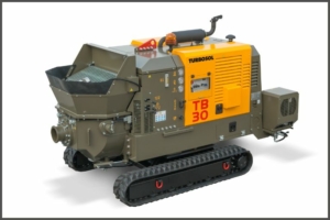 La TB 30C de Turbosol offre un débit pouvant atteindre 30 m3/h avec une pression maximale de 80 bar. [©Turbosol]