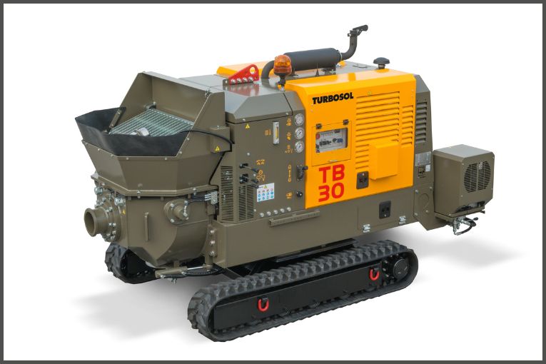 La TB 30C de Turbosol offre un débit pouvant atteindre 30 m3/h avec une pression maximale de 80 bar. [©Turbosol]