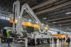 La pompe K36L-5 Agility de Cifa se démarque par sa grande souplesse et sa compacité. [©ACPresse]