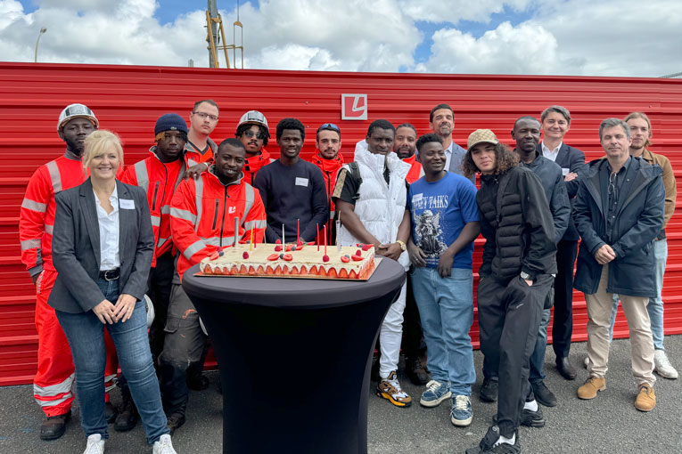 La première promotion de la Legendre Academy. [©Legendre]