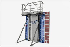 La banche métallique Meta Steel de Jean Four Eurobress est compatible avec le panneau manuportable Modalu. [©Jean Four Eurobress]