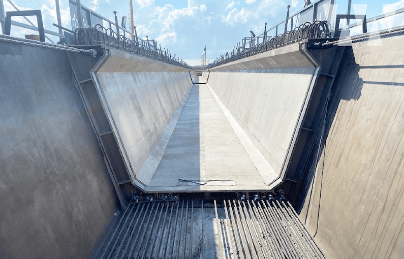 Précontraintes, les poutres en auge sont au cœur de la conception du métro d’Alexandrie. [©Moldtech]