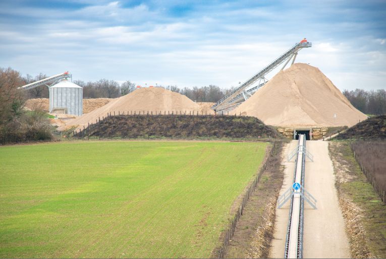 Carrière Eqiom de Bayel, dans l’Aube. [©ACPresse]