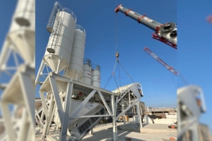 Nouvelle centrale à béton Skako Concrete Mastermix 3000 de Capremib. [©Capremib]