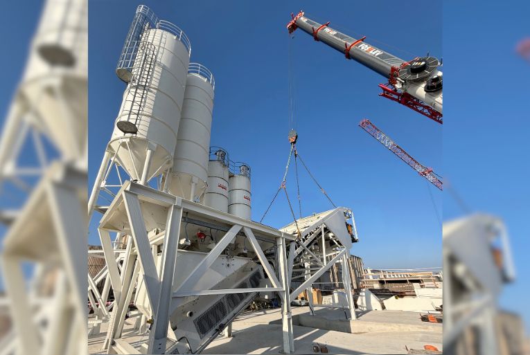 Nouvelle centrale à béton Skako Concrete Mastermix 3000 de Capremib. [©Capremib]