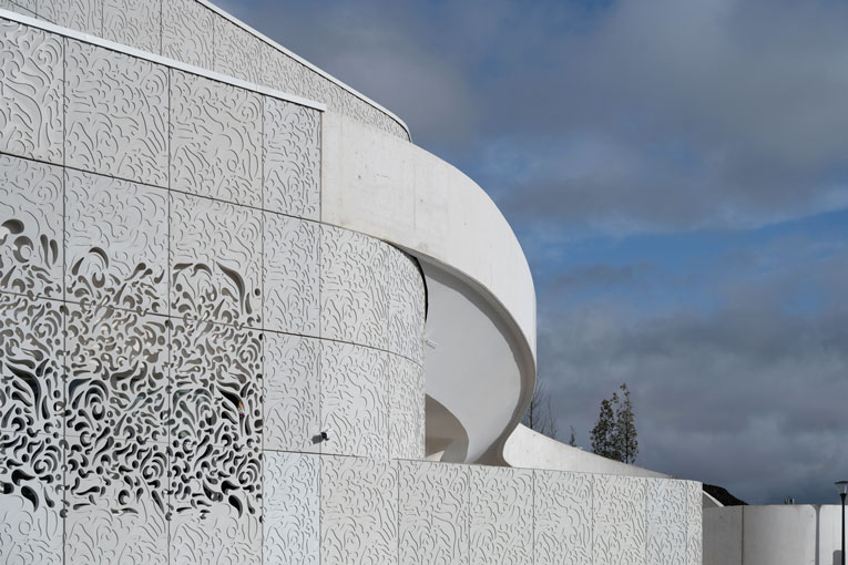 Prisme Bobigny. Poutre-voile.