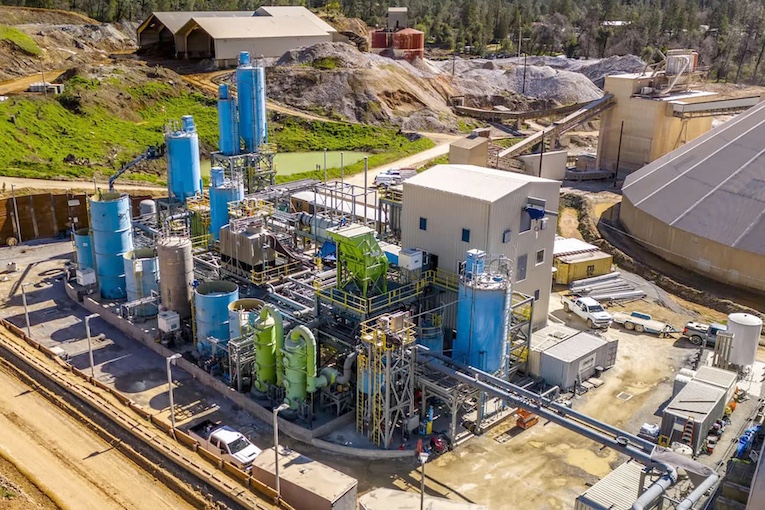 Fortera a démarré la production de son ReAct, à Redding, en Californie. [©Fortera]