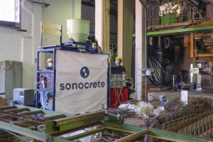 Sonocrete base sa technologie sur la sonication. [©Sonocrete]