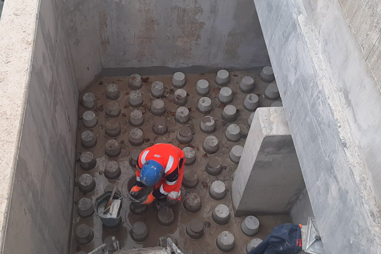 Cimentub a annoncé le passage intégral de sa production au ciment bas carbone grâce au ciment EcoPlanet CEM IV Q 52,5N, conçu par Lafarge. [©Lafarge]