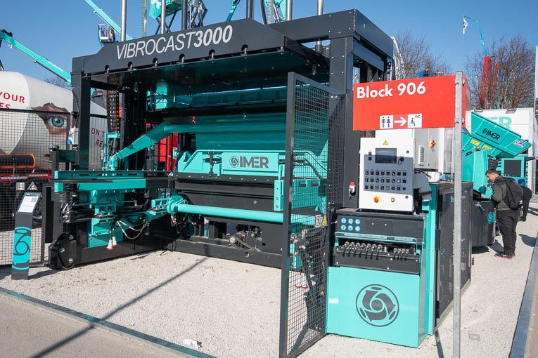 Nouvelle vibro-formeuse VibroCast d’Imer. [©ACPresse]