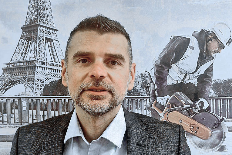 Fabrice Stoeblen, Dg Husqvarna Construction France.