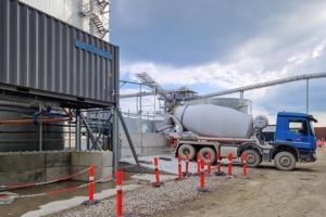 Avec le WaterWash et le BetonWash, Simem présente une gamme de recyclage complet.  [©Simem]