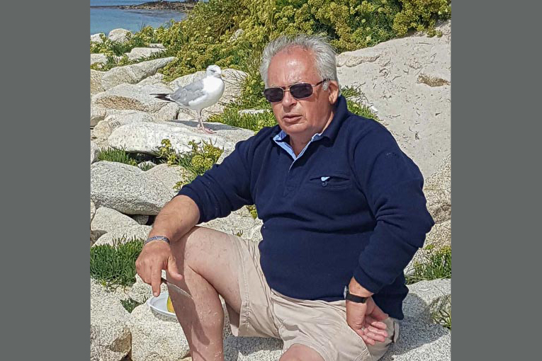 Ludovic Bernard aimait se ressourcer sur la côte bretonne... [©Famille Bernard]