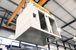 Les moules 3D de Moldtech permettent la fabrication de structures monobloc 3D en béton. [©Moldtech]