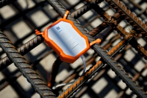 Maturix conçoit des capteurs pour suivre en temps réel le durcissement du béton. [©Saint-Gobain]