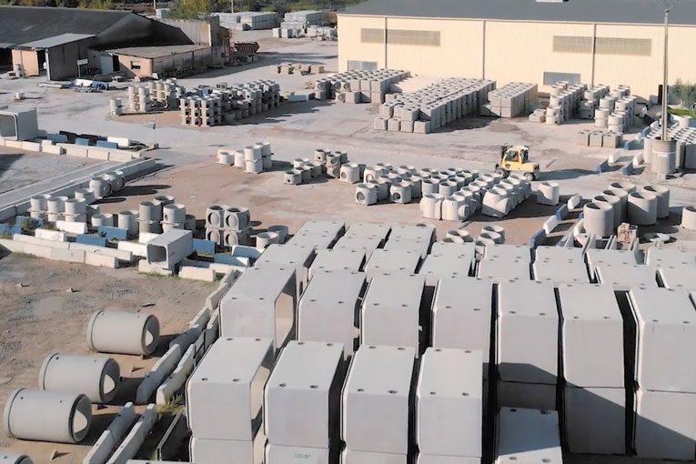 Bonna Sabla propose, d’ores et déjà, des produits en béton intégrant du ciment CEM IV. [©Bonna Sabla]