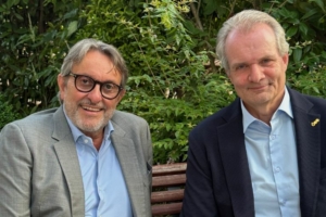 De gauche à droite : Jacques Plattard, nouveau président de la Fib, et Benoît Hennaut, vice-président [©Fib]