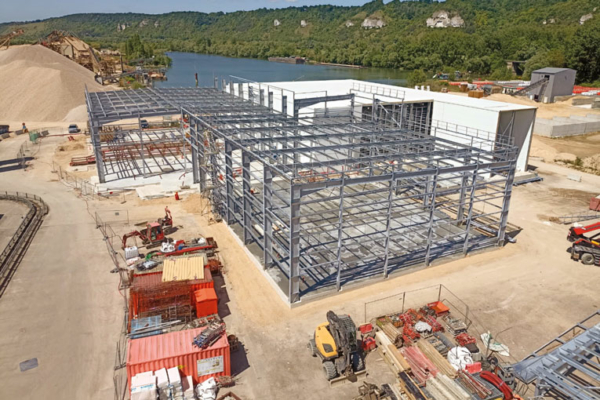 La nouvelle usine Alkern de Bernières-sur-Seine sera opérationnelle à compter de fin 2025 [©Alkern]