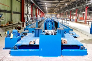 Moule de poutres précontraintes auto-résistantes de Construx Weckenmann. [©JB Concrete]