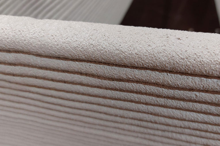 Couches de béton imprimées avec l’aide des adjuvants de Master Builders Solutions. [©Master Builders Solutions]