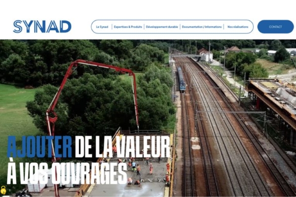 Le site Internet du Synad a fait peau neuve. [©DR]