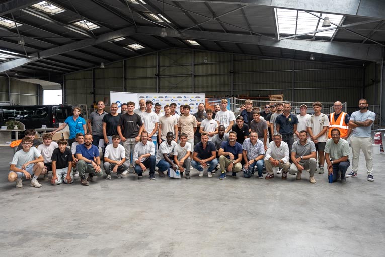 Participants au concours Eqiom CFA.