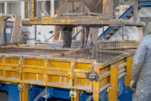 Les coffrages et les moules, souvent réalisés sur mesure, peuvent être en bois, en métal ou en matériaux composites. [©ACPresse]