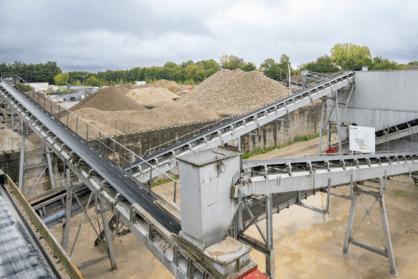 Plate-forme de recyclage d'Yprema à Emerainville en Seine-et-Marne. [©ACpresse]