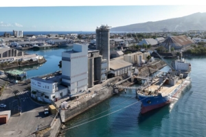 nouvelle unité de formulation de ciments à empreinte carbone réduite sur le site de Teralta. [©Audemard]