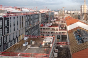 Le Village Olympique des JO 2024 a été conçu pour accueillir les athlètes puis pour devenir des logements. Chambre d’athlètes. [©ACPresse]