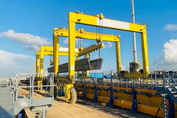 Moule pour la poutre en auge ou caisson de Moldtech. [©Moldtech]