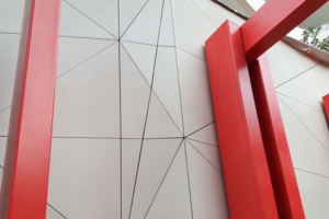 Bardage Ductal Talbenn réalisé par Perin et Cie. [©Perin et Cie]