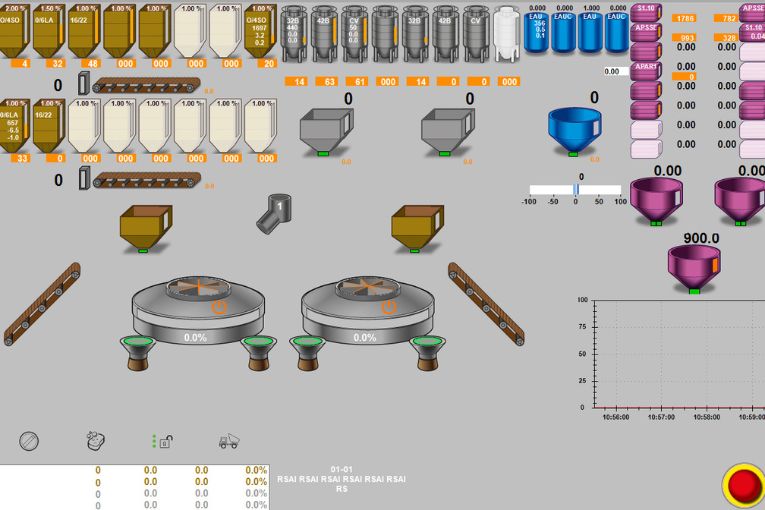 Le logiciel Préfa Sync’ de RSAI permet de piloter avec précision la production des préfabricants. [©RSAI]