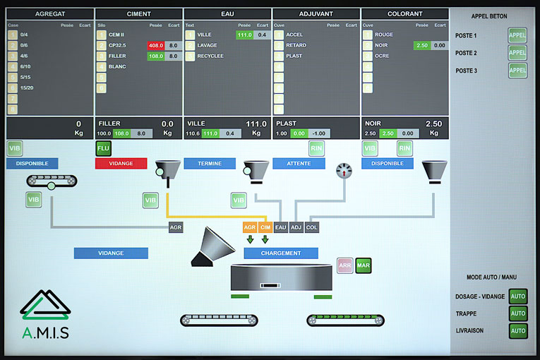 Nouvelle interface tactile de Prefamis. [©Amis]