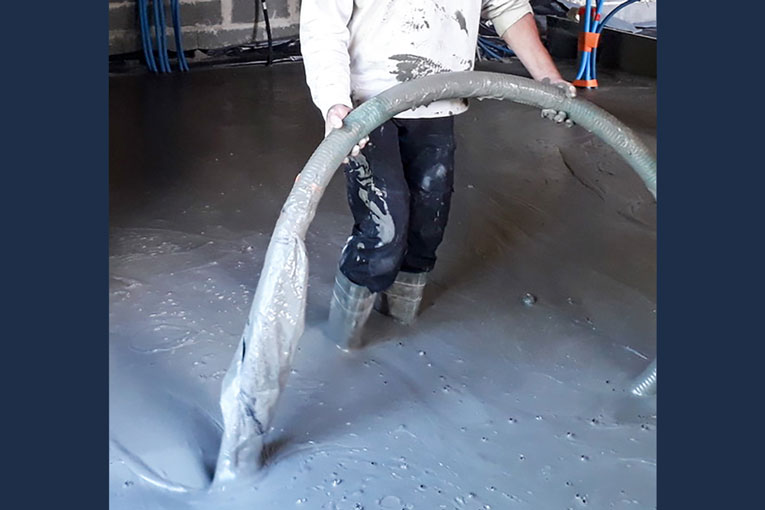 Mousse minérale d’Aerolithys. [©Beton Mousse Technologie]