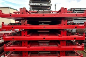 Trait d’Union reçoit un stock de matériel de chantier reconditionné