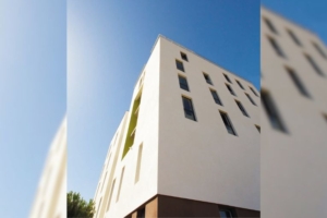 Le nouveau bloc Ytong Verti 20+ de Xella est idéal pour la construction de logements collectifs ou de bâtiments tertiaires jusqu’à R+4, quelle que soit la zone sismique. [©Xella]