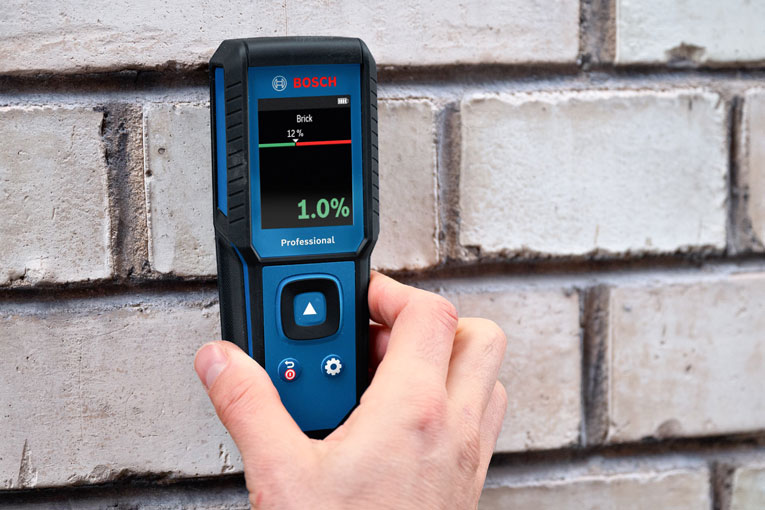 Humidimètre sans broche GMM 1-15 Professional de Bosch. [©Bosch]