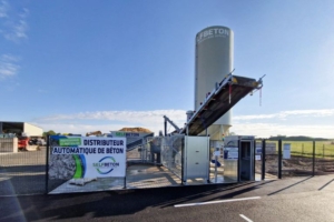 Distributeur automatique de BPE de Sefbeton. [©Selfbeton]