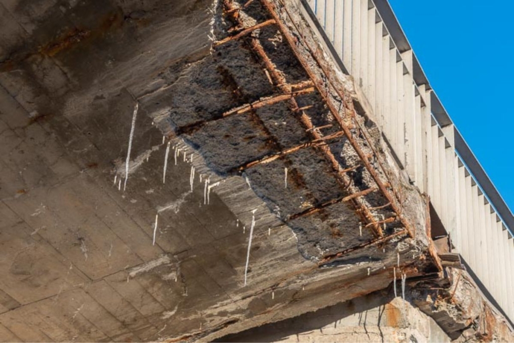 Les cycles répétés de gel et de dégel peuvent avoir un effet néfaste sur le béton. [©ACPresse]