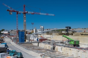 Intégré au lot 4, la future station Montaudran Gare et la tranchée couverte qui la prolonge se situent à mi-parcours du tracé de la ligne C. [©ACPresse]