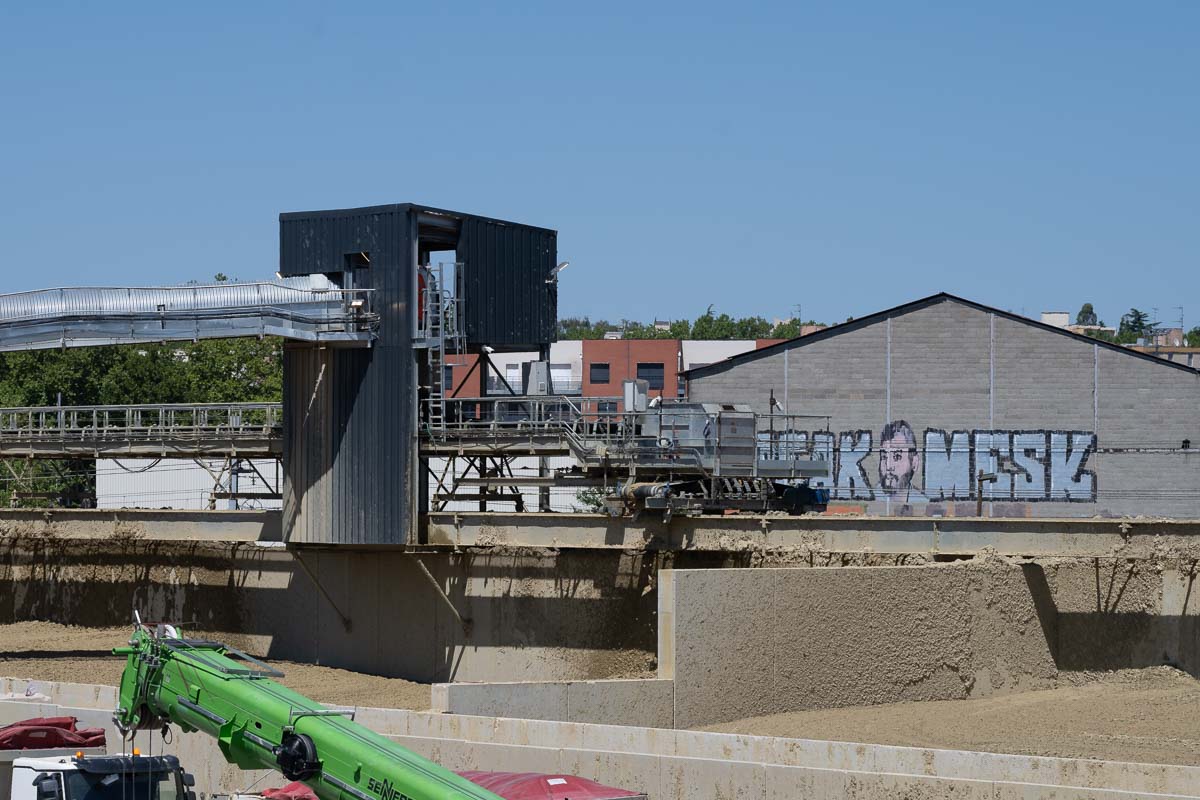 – D’une manière générale, les travaux de construction de la ligne C du métro de Toulouse doivent générer plus de 6,5 Mt de déblais. [©ACPresse]